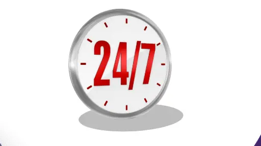 خدمة 24 ساعه